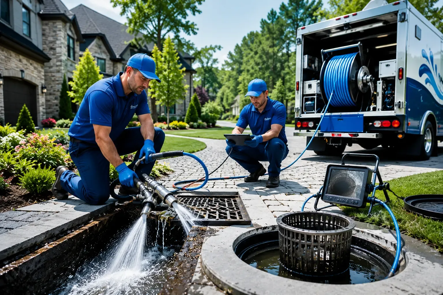 Local outdoor drain cleaning professionals in Elton, LA